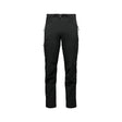 Front view of Black Diamond Alpine Pants Men's in black colour