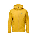 Front view of Black Diamond Alpine Start Hoody men's in amber colour