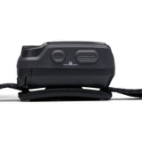 Button view of the Black Diamond Cosmo headlamp in black colour