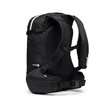 Back view of Black Diamond Dawn patrol 32 backpack in Black colour