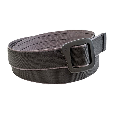 Front view of Black Diamond Diamond Mine Belt in black colour