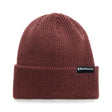 Front view of the Black Diamond Fisherman cap in fig colour