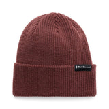 Front view of the Black Diamond Fisherman cap in fig colour