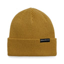 Front view of the Black Diamond Fisherman cap in flax colour