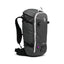Front view of the Black Diamond Helio 38 Backpack in Carbon colour