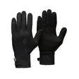 View of Black Diamond Midweight Screentap Liners in black colour