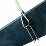 Ski carrier loop view of Blue Ice Taka back pack in Glacier colour