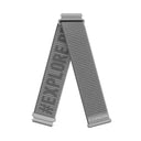 Grey COROS 20mm nylon watch band
