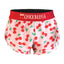 Women's ChicknLegs 1.5" split running shorts in cherries print