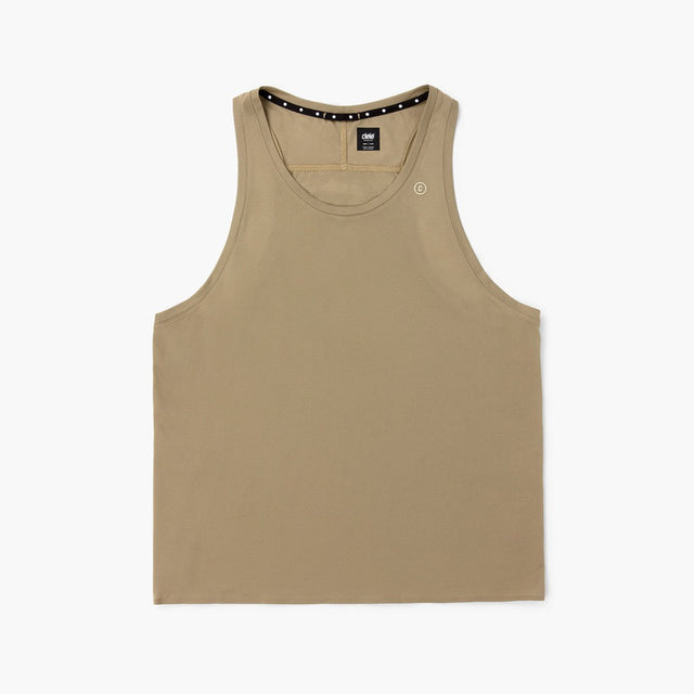 Front view of Ciele FSTSinglet 2 in canvas colour