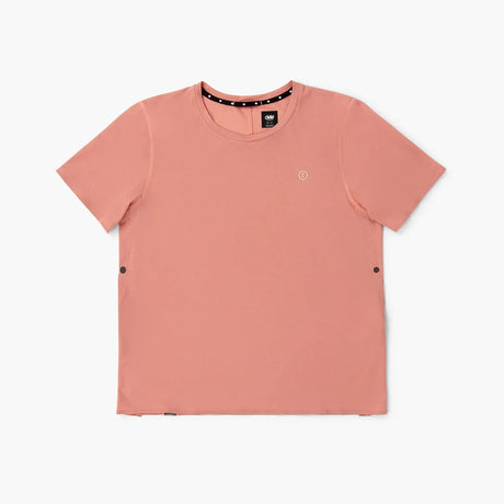 Front view of the ciele FST Tshirt 2 in Rose Dawn colour