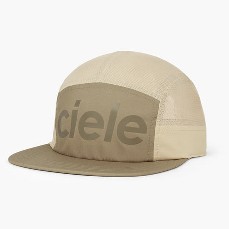 ciele athletics GOCap Comp Century running hat in canvas safari colour
