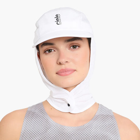 Ciele GoCap PYN 2 Comp Nine Zero model front view detail in colour white