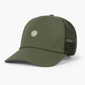 Front view of the Ciele TRLCap SC Comp Circle C in Kombu colour