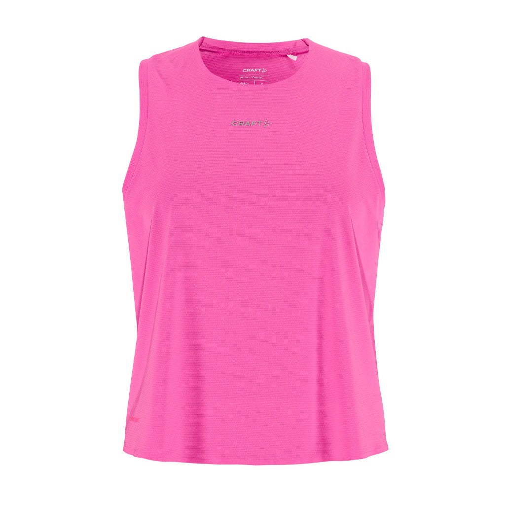 Craft Hypervent Singlet in Magenta colour front