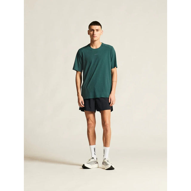 Craft Hypervent Men's T-shirt in Peridot (green) colour model front view