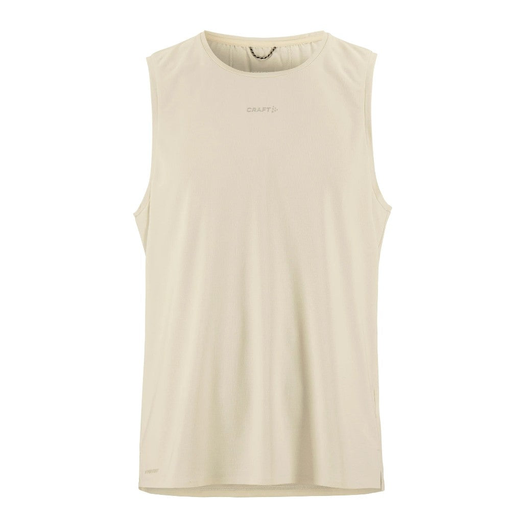 Craft Pro Trail Singlet 2 Men's front view in plaster colour