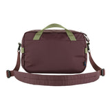 Fjallraven high coast crossbody bag in blackberry back view