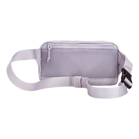 Back view of Fjallraven high coast hip pack in lavender mist colour