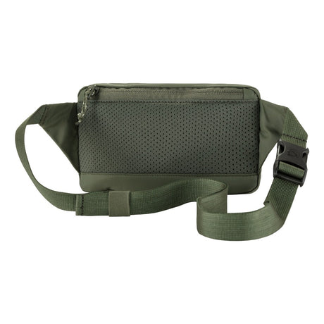 Back view of Fjallraven high coast hip pack in mountain green colour