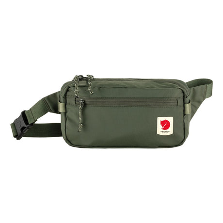 Fjallraven high coast hip pack in mountain green colour