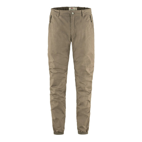 Men's fjallraven verdag trousers in suede brown