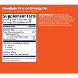 Mandarin orange GU energy gel nutrition information