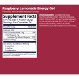 Raspberry lemonade GU energy gel nutrition information