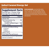 Salted caramel GU energy gel nutrition information