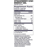 GU Roctane gel Strawberry Kiwi flavour nutrition information