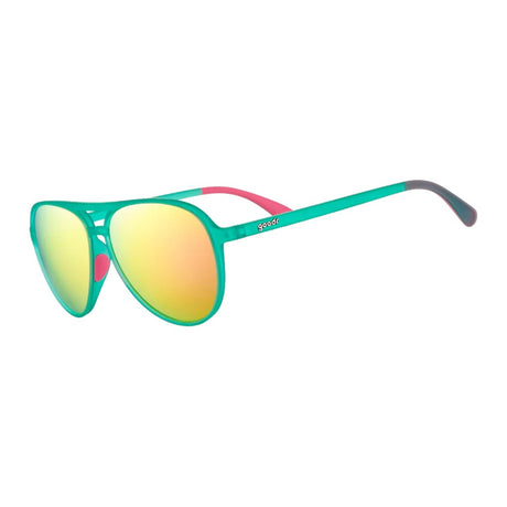 goodr mach g sunglasses in 'Kitty Hawker's Ray Blockers' colour
