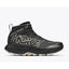 Side view of Hoka Speedgoat 7 Hike GTX women's boot in black alabaster colour