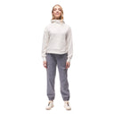 Front view on-model of Indyeva Andolana LT pants in dark boreal colour