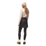Back on-model view of Indyeva Boon Skirt IV women's in black colour