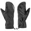 Front and back view of Leki Ultra Trail Overglove in Black