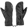 Front and back view of Leki Ultra Trail Overglove in Black