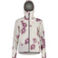 Front view of Maloja women's AlarisM running jacket in shaded white shadow colour