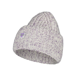 Front view of Maloja's FilsoM. beanie in shaded white colour