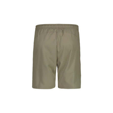 Back view of maloja men's LumesM running shorts in warm shadow colour