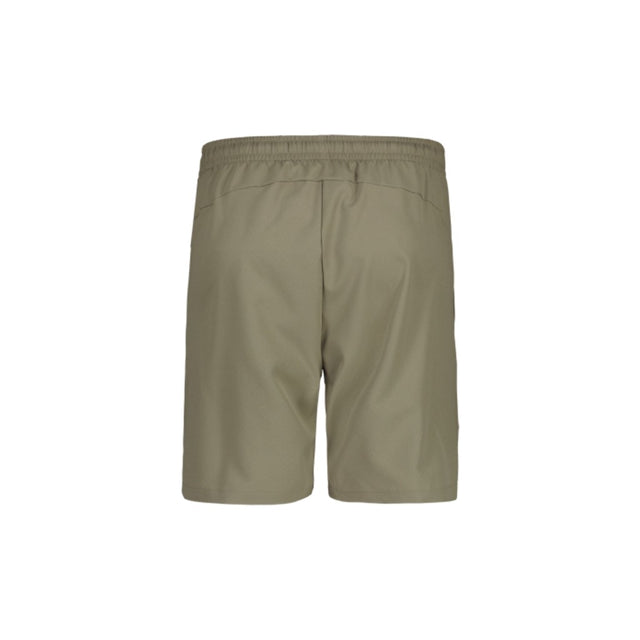 Back view of maloja men's LumesM running shorts in warm shadow colour