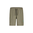 Front view of maloja men's LumesM running shorts in warm shadow colour