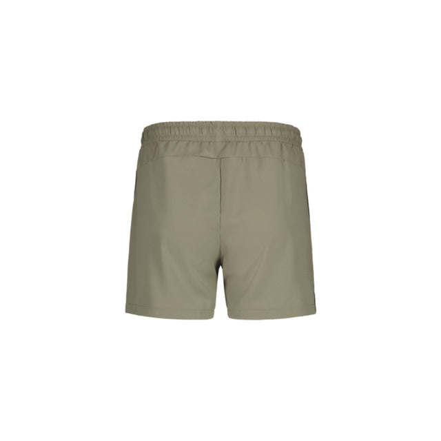Back view of women's Maloja OniipaM running shorts in warm shadow colour