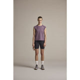 Front view on-model of Maloja TsandiM running tights for women