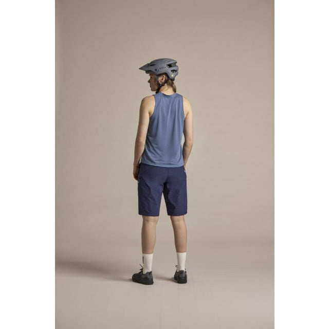 Back view on-model of Maloja WhitneyM women's cycle tank