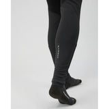 Back on-model view of Mammut Aconcagua L Tights men's in black colour