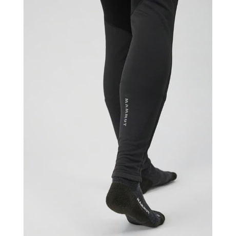 Back on-model view of Mammut Aconcagua L Tights men's in black colour