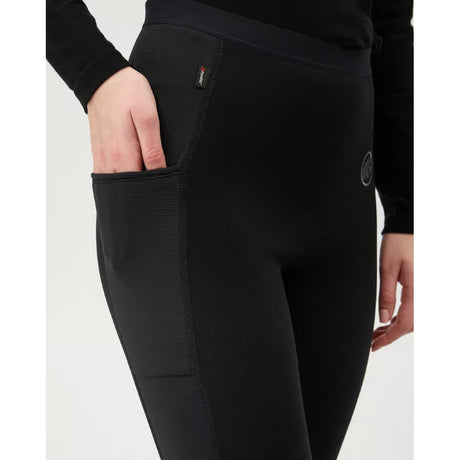 Pocket detail view of Mammut Aconcagua L Tights women's in black colour