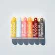 Label view of moody bee candy shoppe lip balm box set