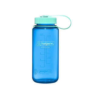 Nalgene 16 oz water bottle with wide mount in Cornflower colour