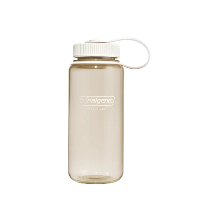 Nalgene 16 oz water bottle with wide mount in Cotton colour